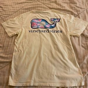Yellow vineyard vines t shirt